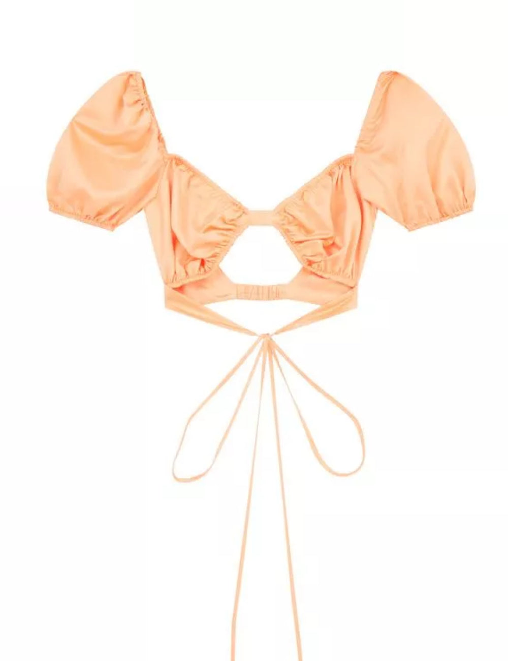 Top Shein, portocaliu