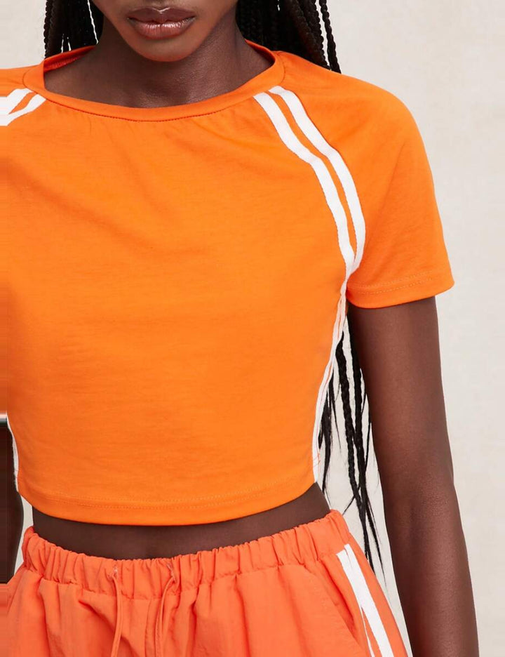 Top Shein, portocaliu