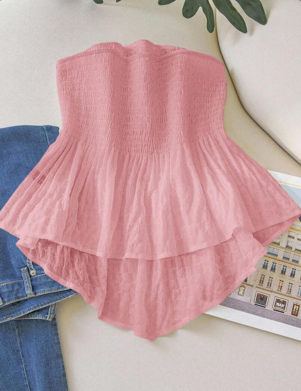 Top Shein Curve+, roz