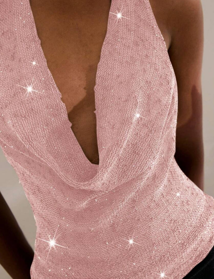 Shein top, rózsaszín