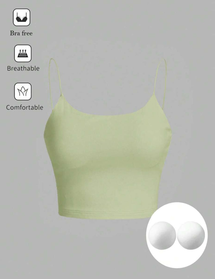 Top Shein, verde