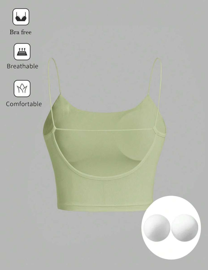 Top Shein, verde