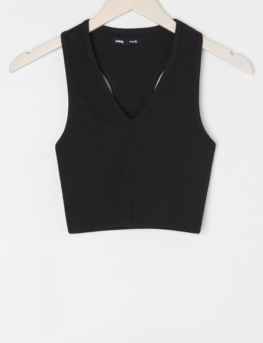 Top Sinsay, negru