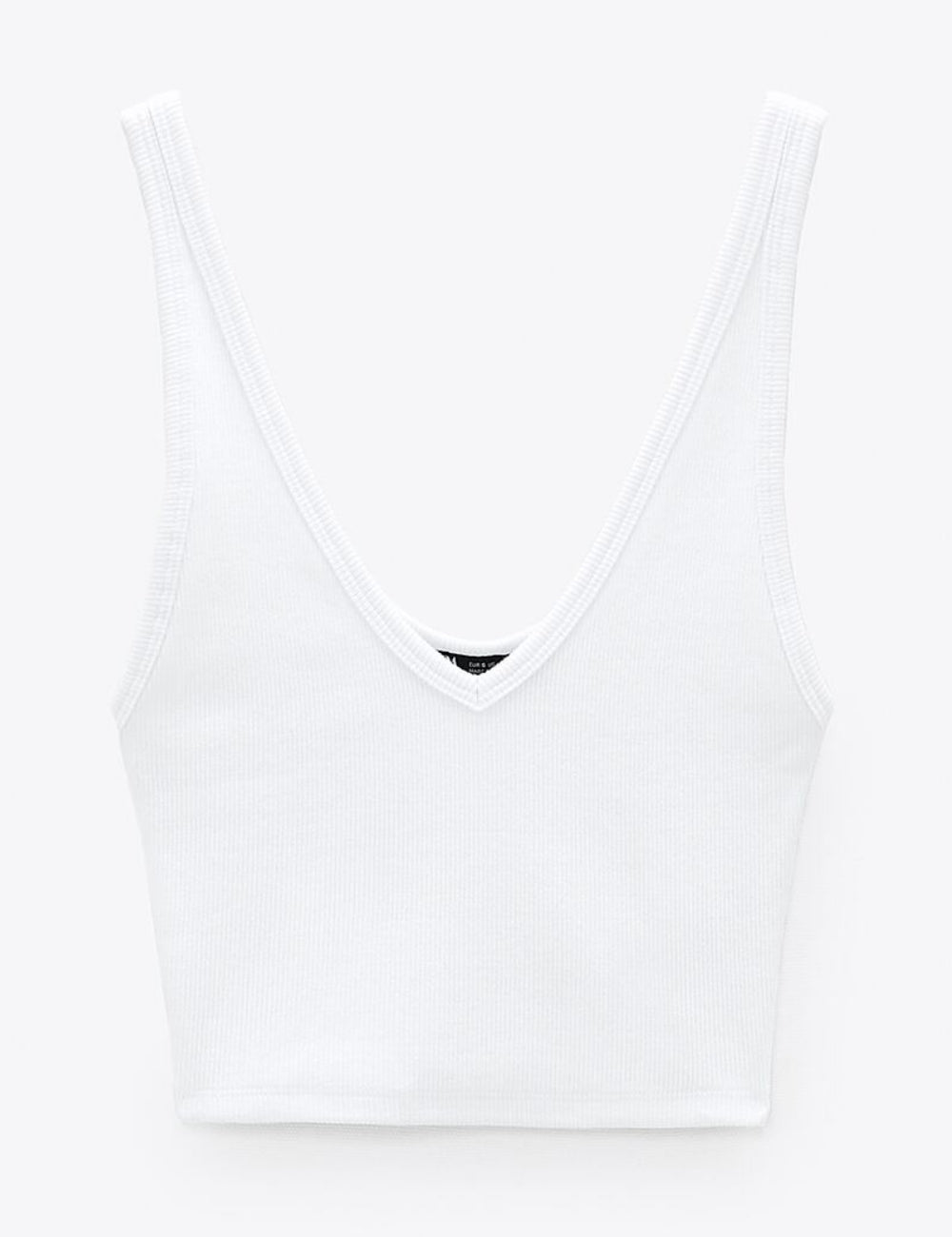 Top Zara, alb