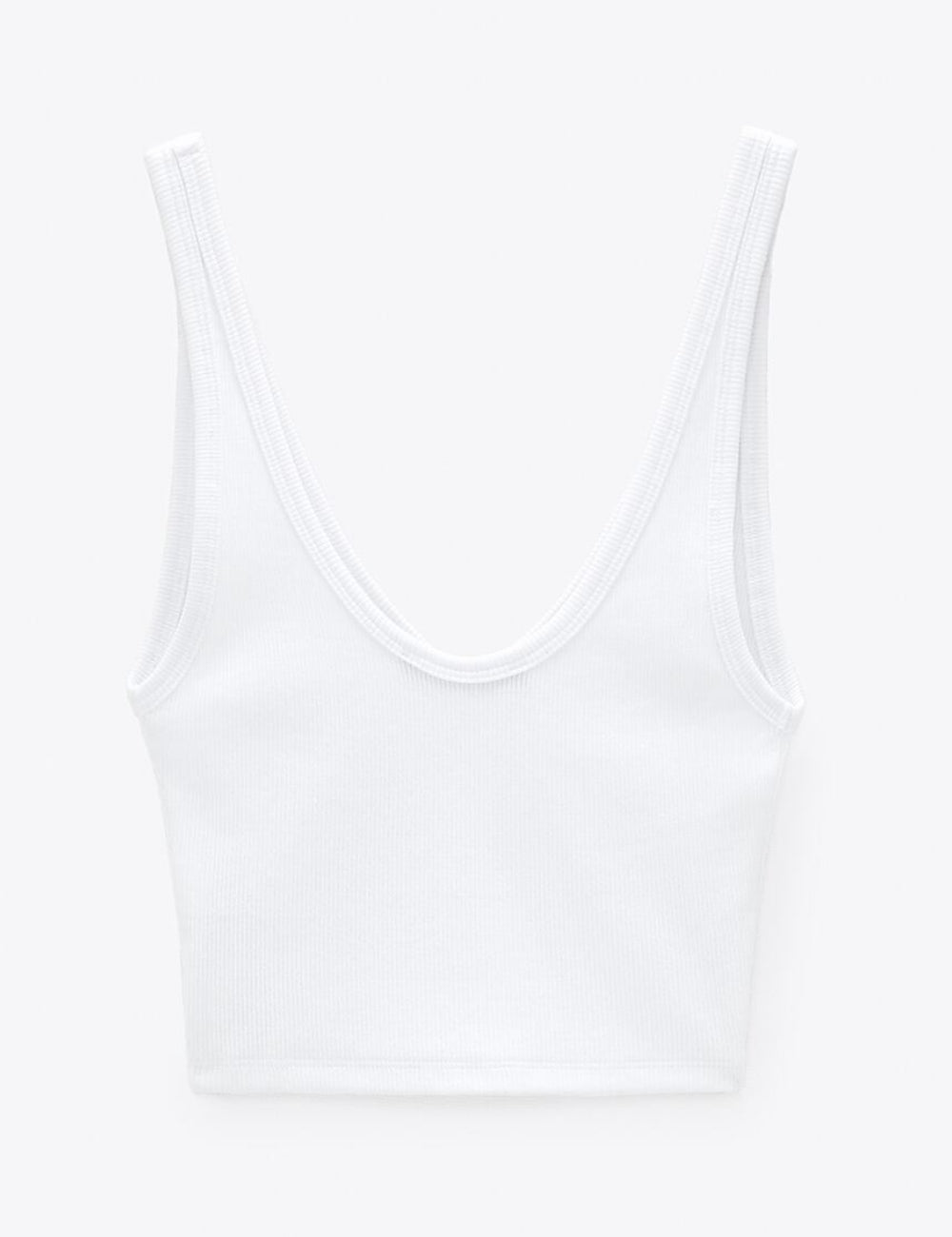 Top Zara, alb