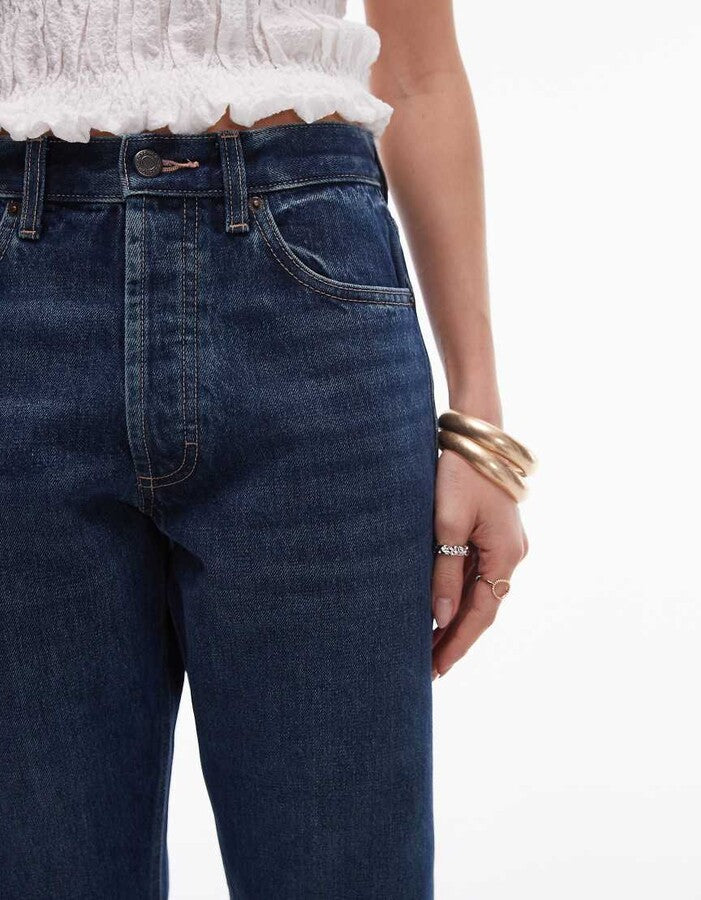 Jeans Topshop, albastru