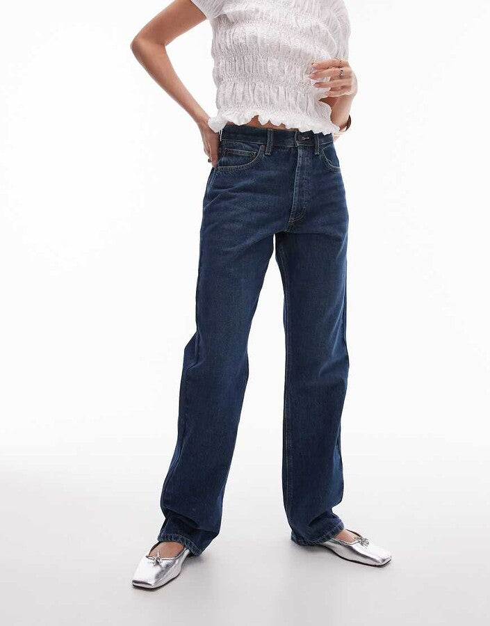 Jeans Topshop, albastru