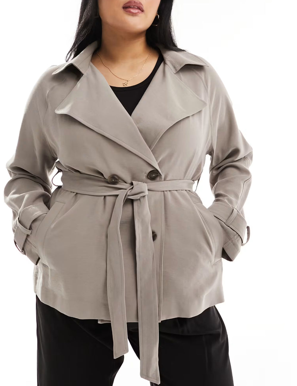 Trench ASOS, gri