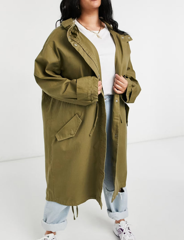 Trench ASOS, kaki