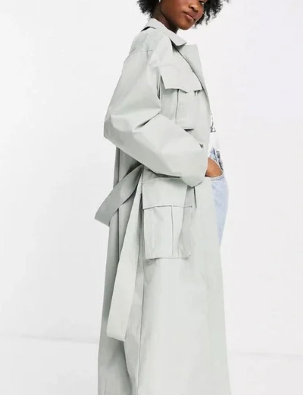 Trench ASOS, verde