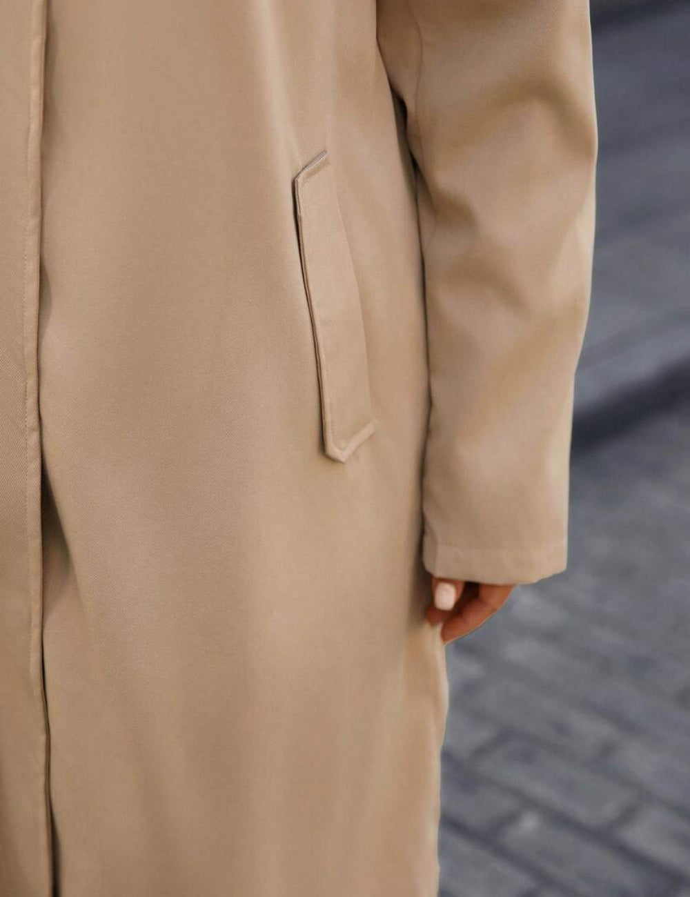 Trench SHEIN, bej