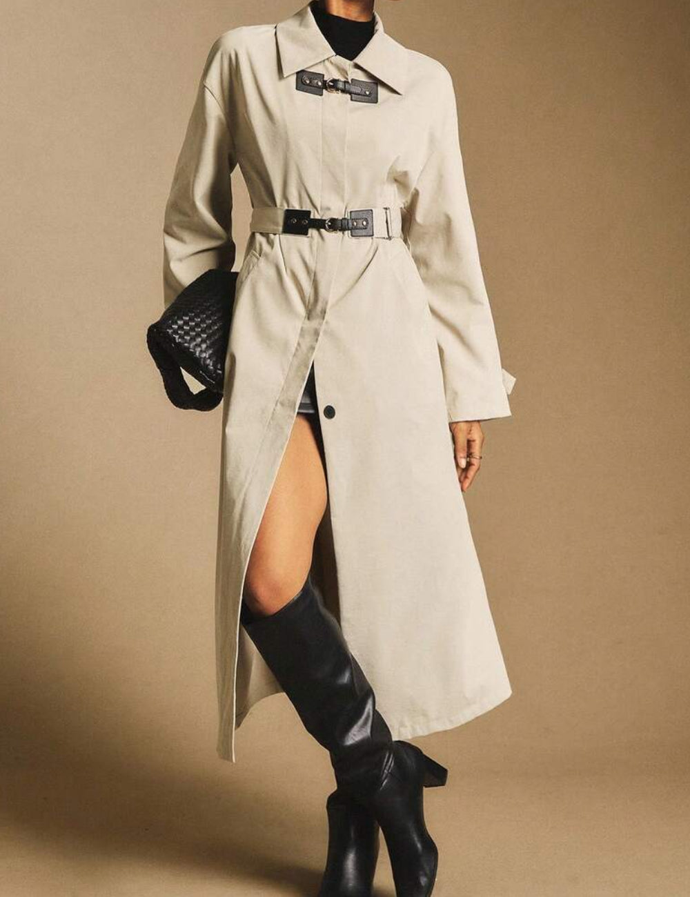 Trench Shein, bej