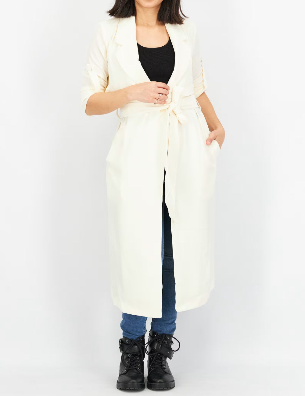 Vero Moda ballonkabát, krémszínű
