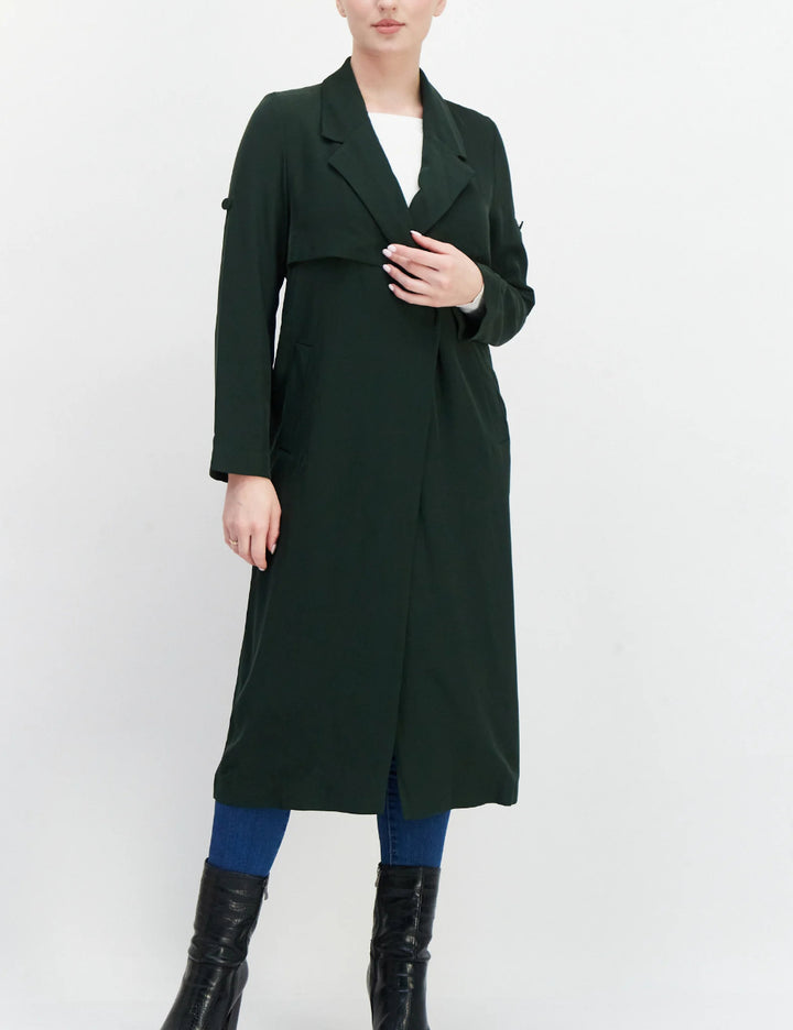 Trench Vero Moda, verde