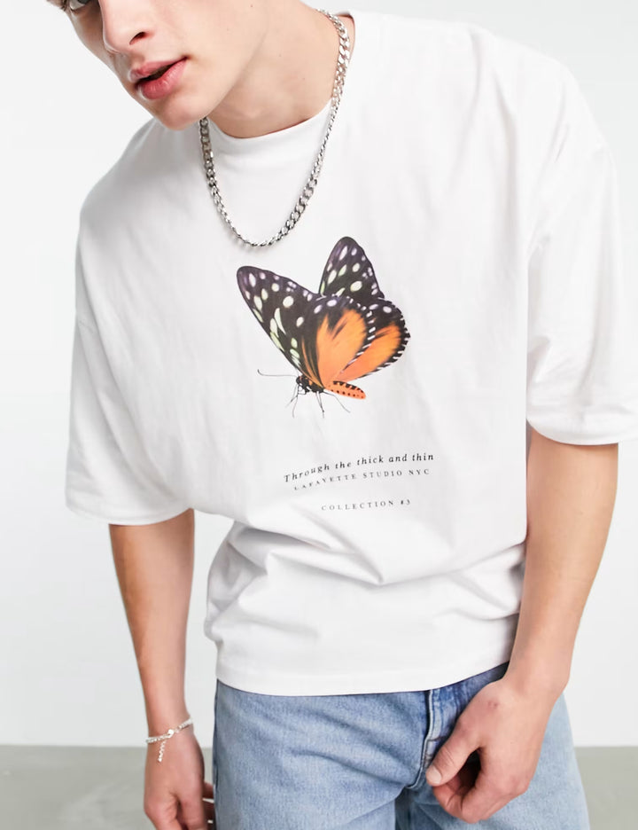 Tricou ASOS, alb