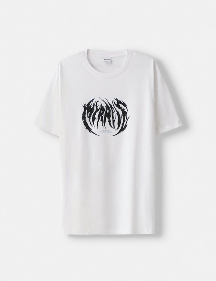 Tricou Bershka, alb
