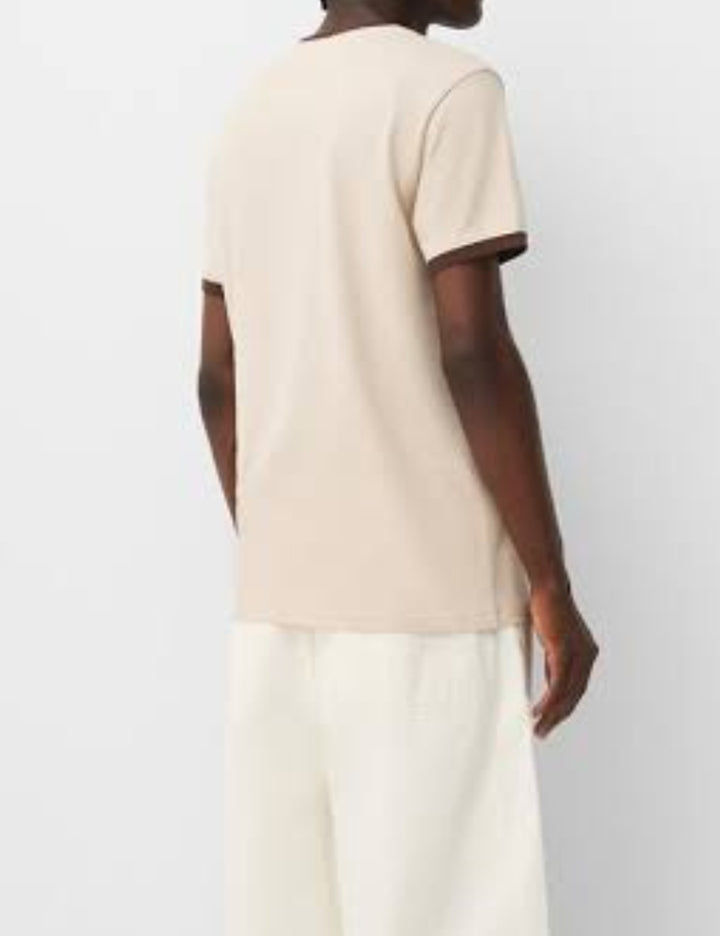 Tricou Bershka, bej