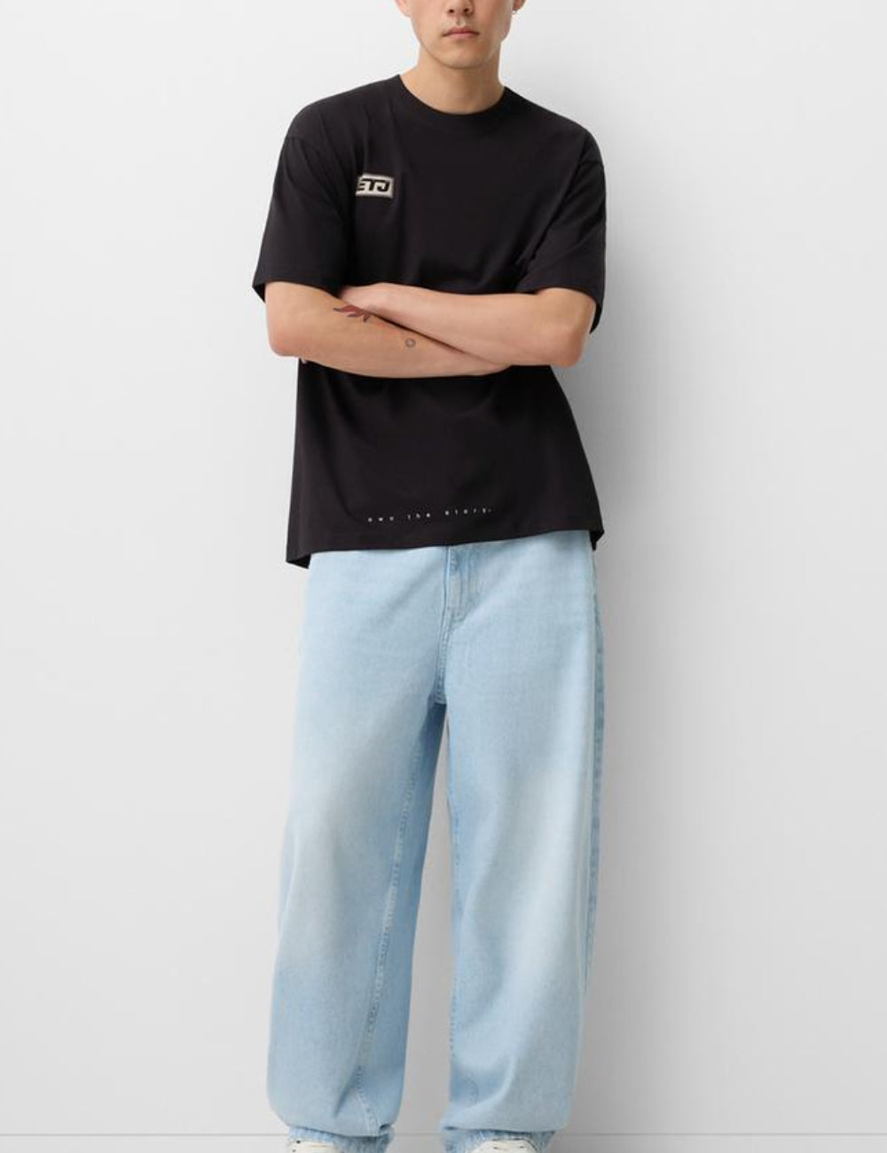 Tricou Bershka, negru