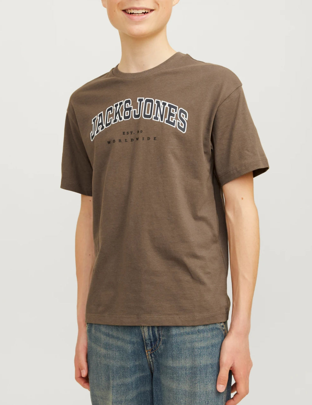 Jack & Jones póló, barna