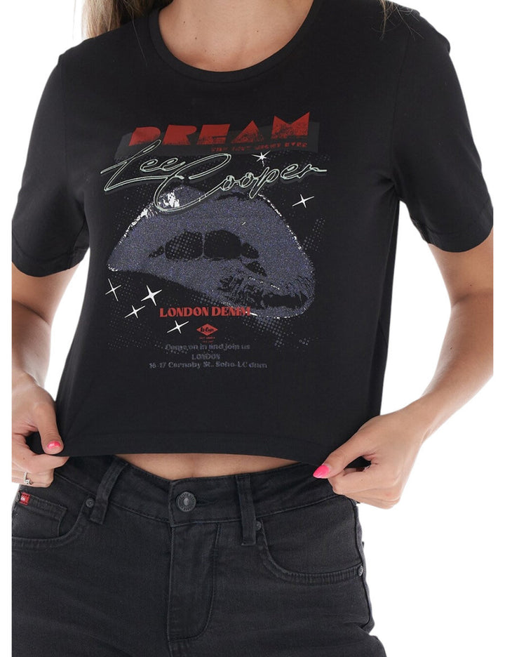 Lee Cooper póló, fekete