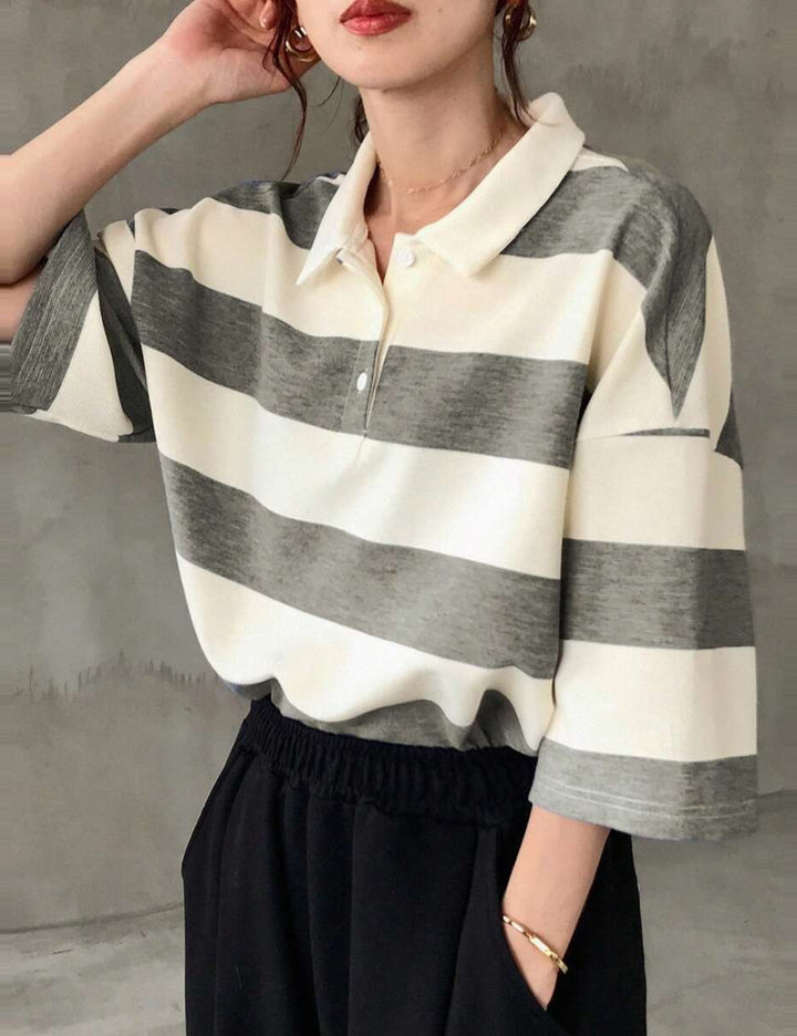 Tricou polo Shein, maro