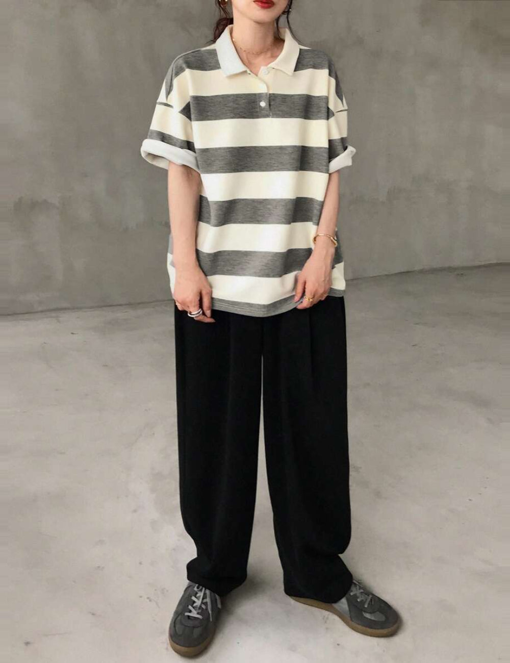 Tricou polo Shein, maro