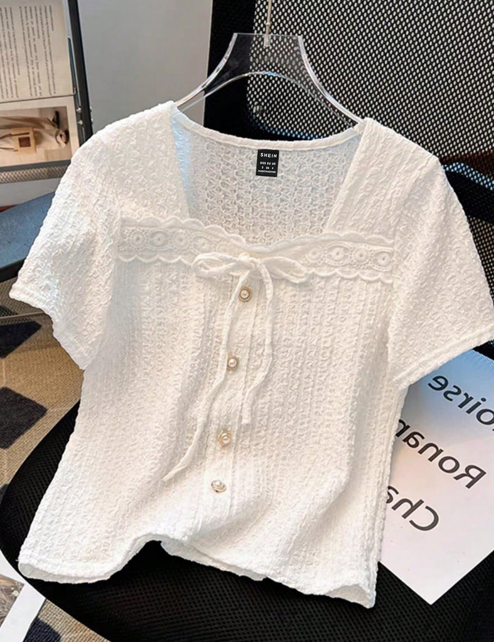 Tricou Shein, alb