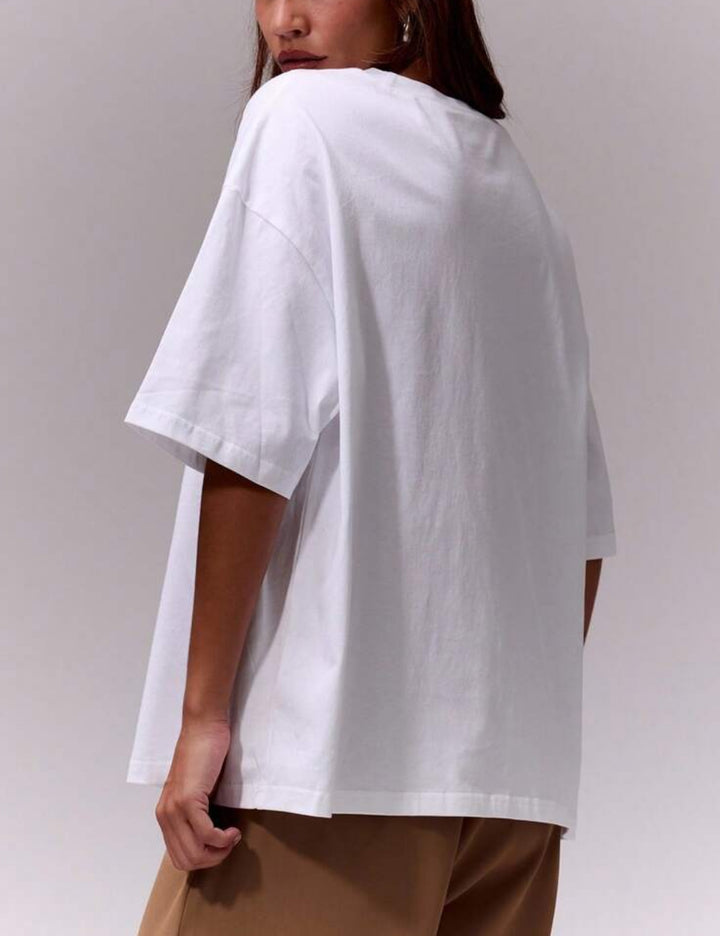 Tricou Shein MUSERA, alb