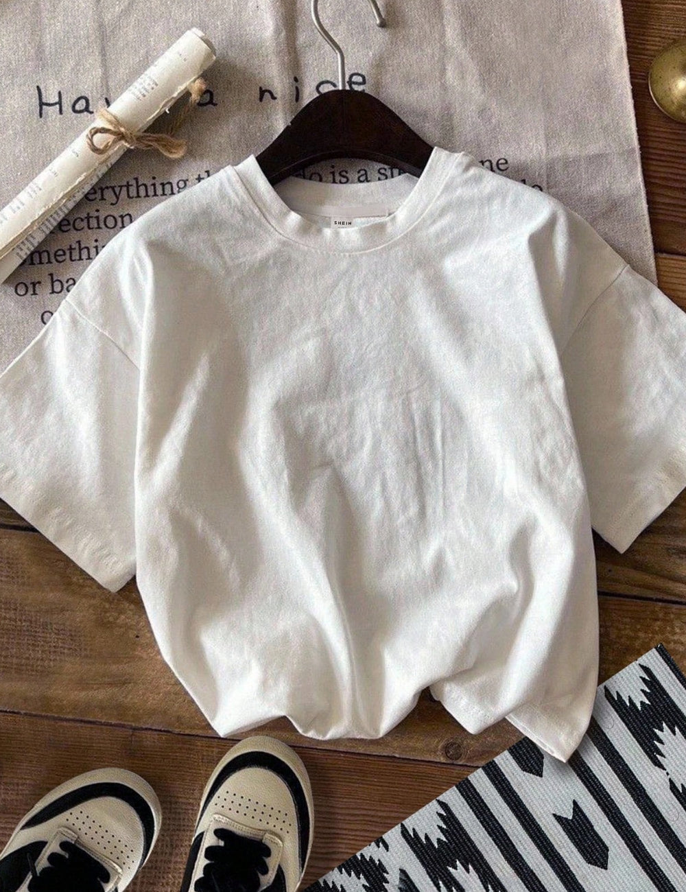 Tricou Shein, alb