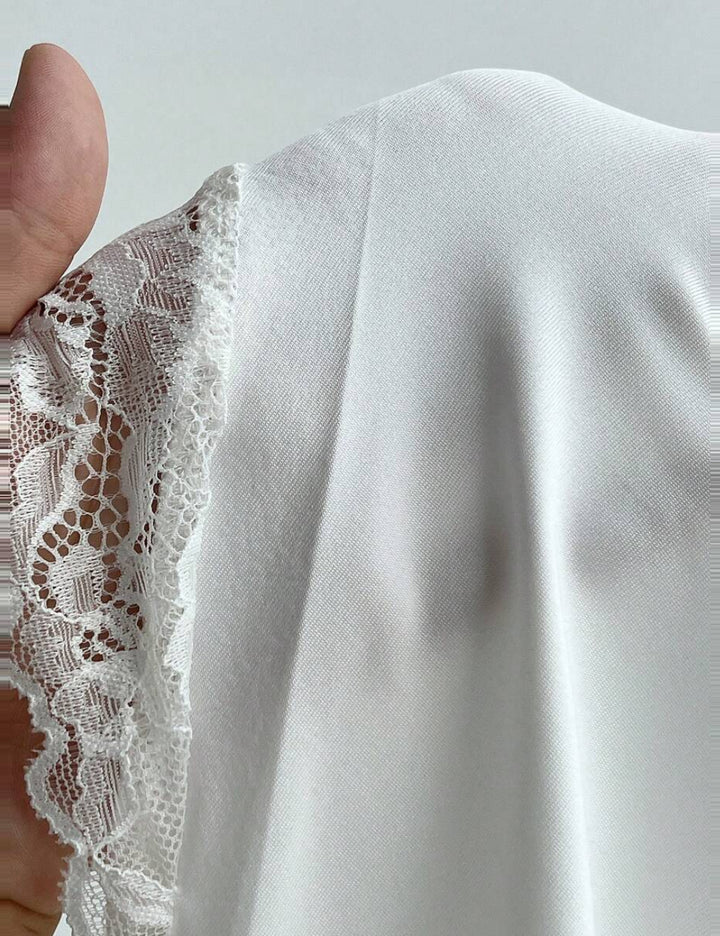 Tricou Shein Curve+, alb
