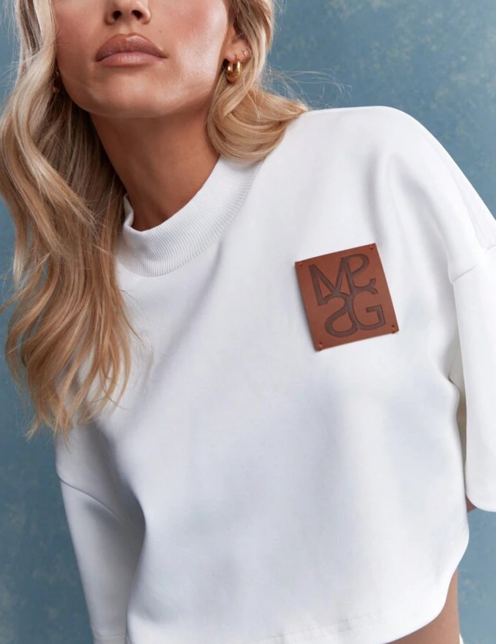 Tricou Shein Missguided, alb
