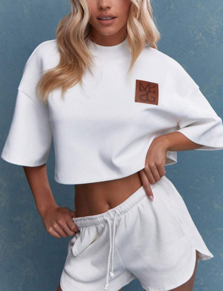 Tricou Shein Missguided, alb