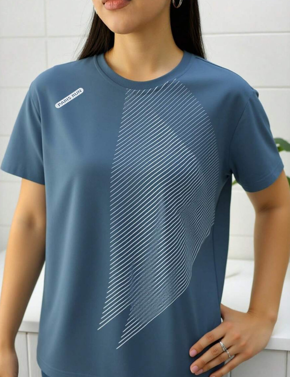 Tricou Shein, albastru