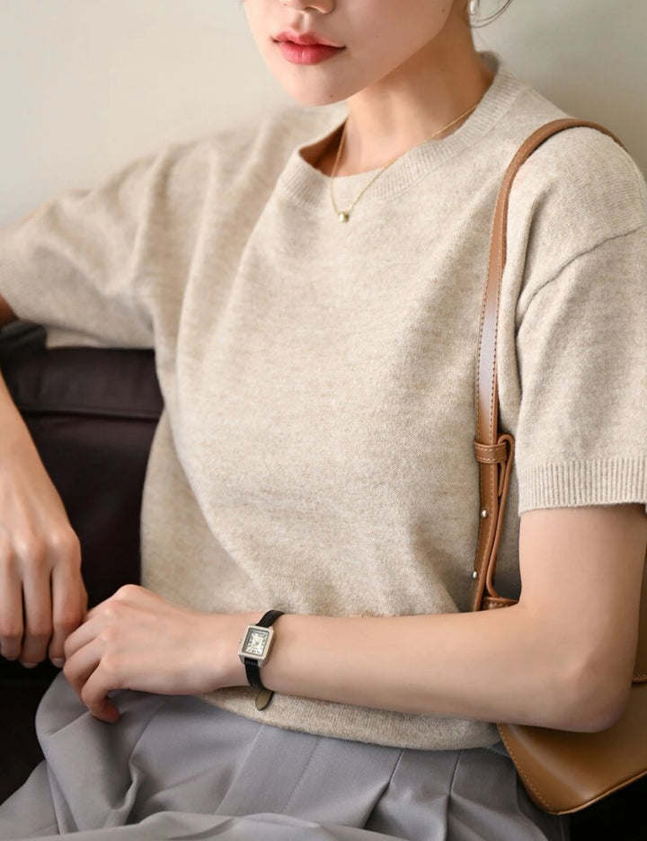 Tricou Shein, bej