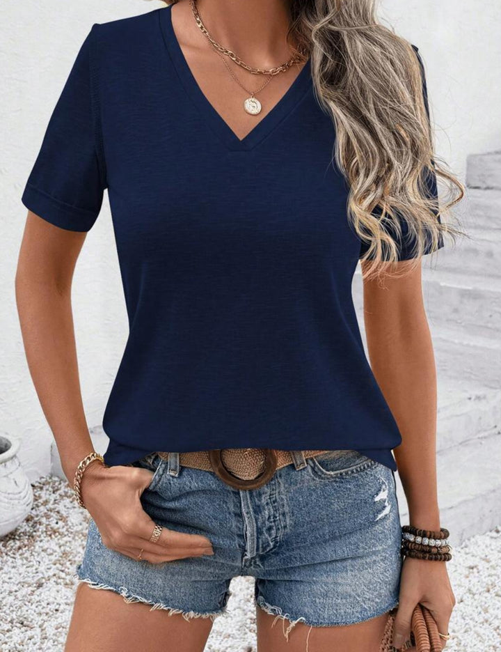 Tricou Shein, bleumarin
