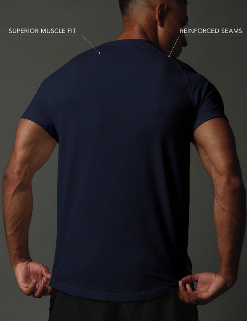 Tricou Shein SUMWON, bleumarin