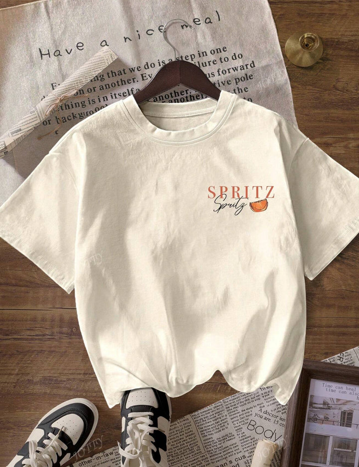 Tricou Shein, crem