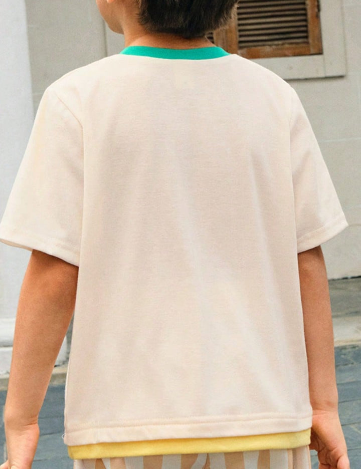 Tricou Shein, crem