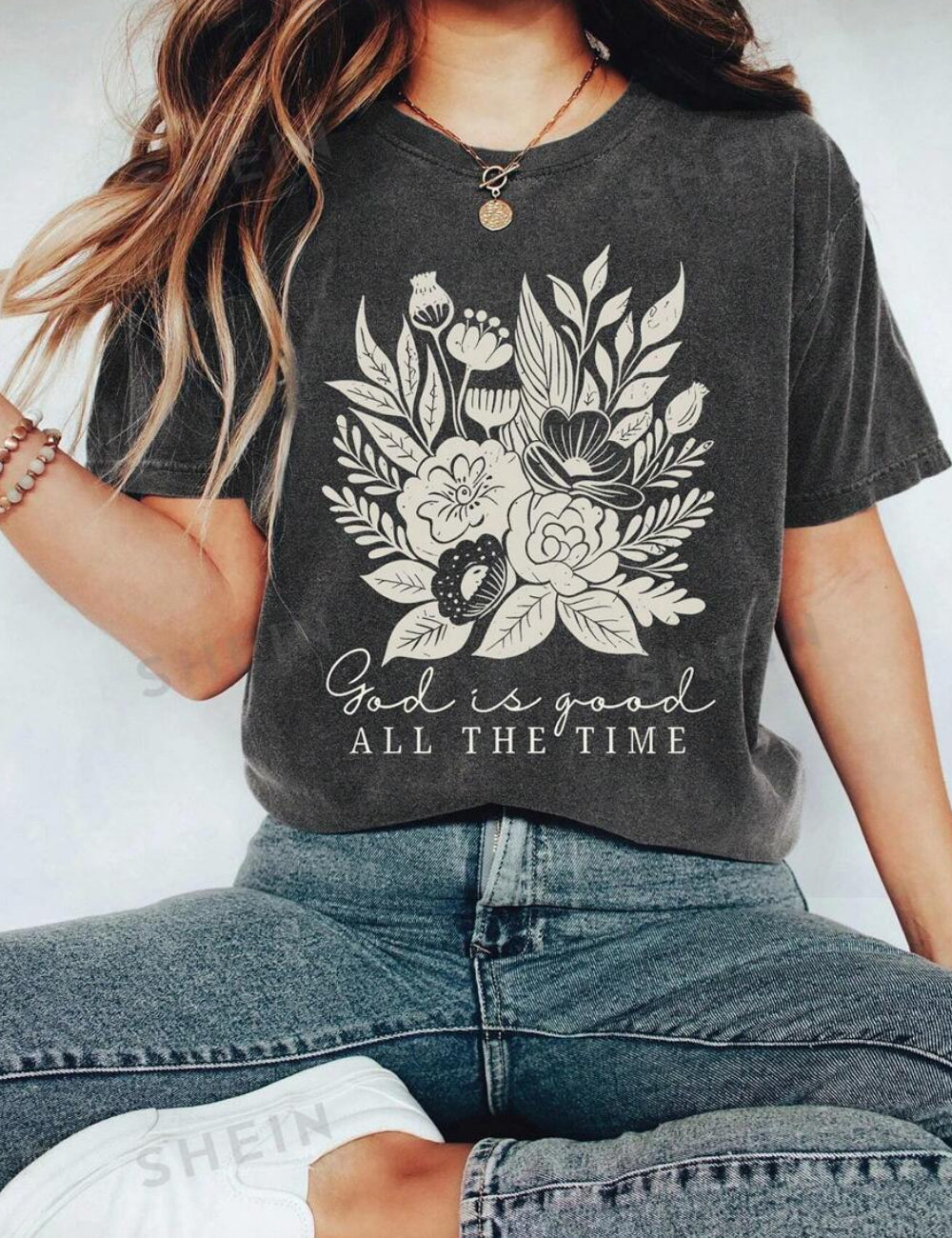 Tricou Shein, gri