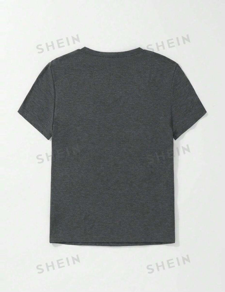 Tricou Shein, gri