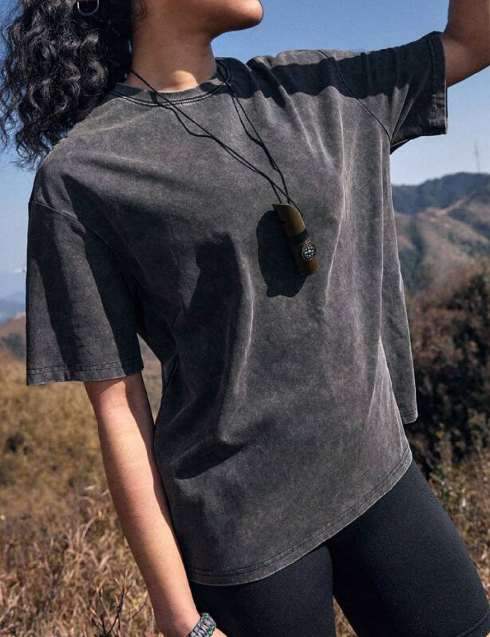 Tricou Shein, gri