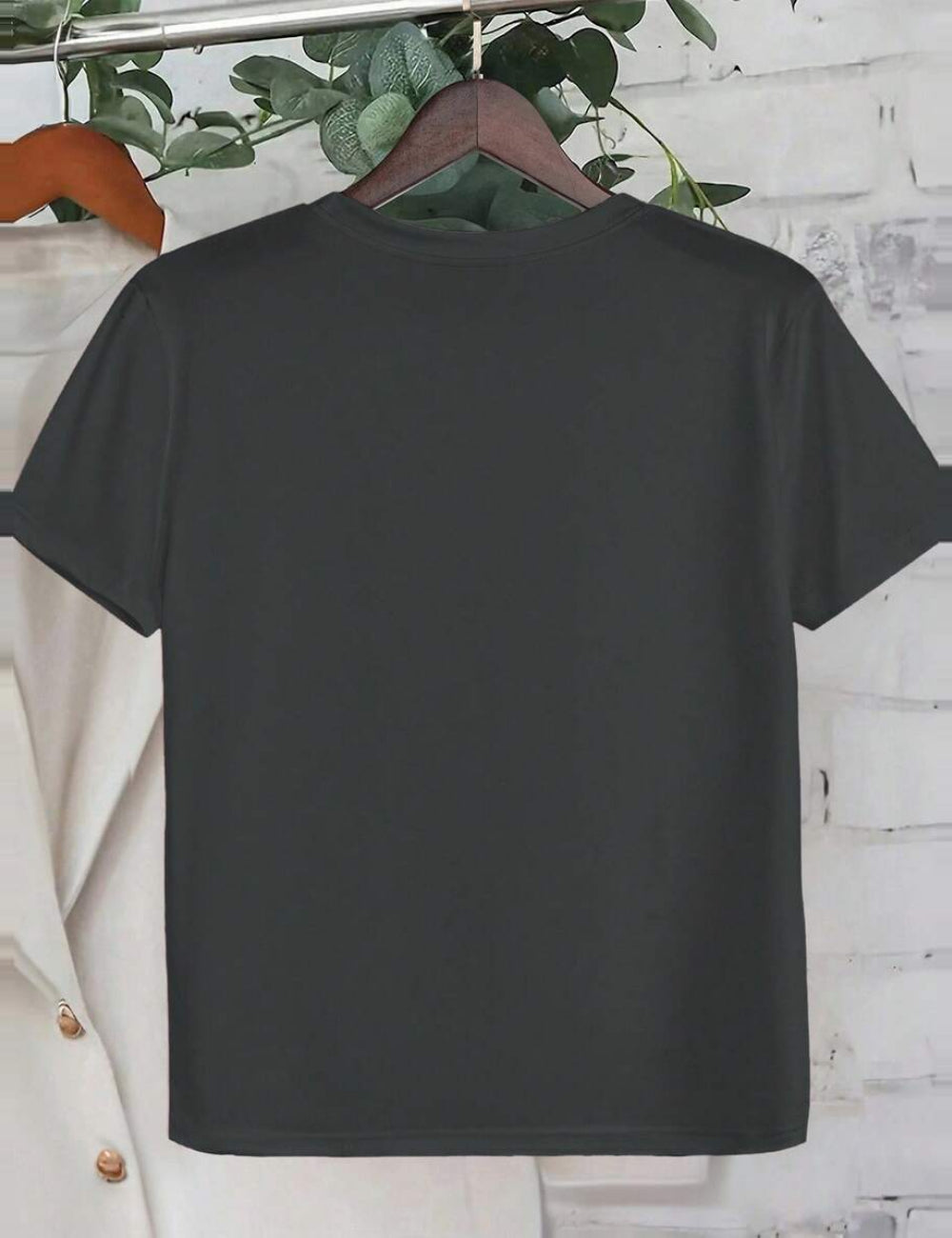 Shein Curve+ póló, szürke