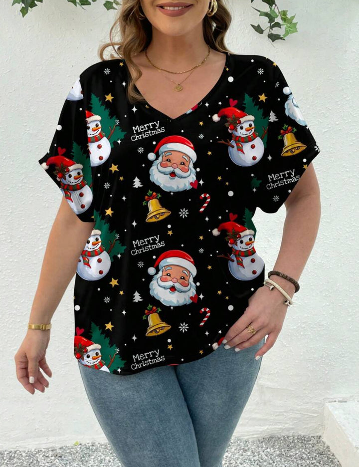 Shein Curve+ póló, vegyes színek