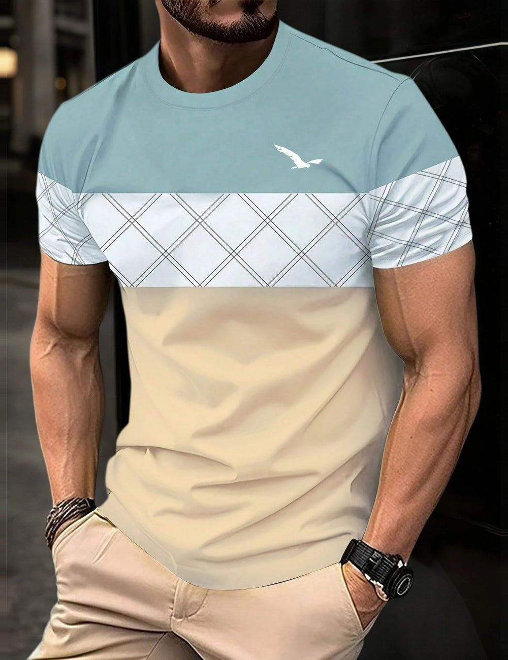Tricou Shein, mix culori