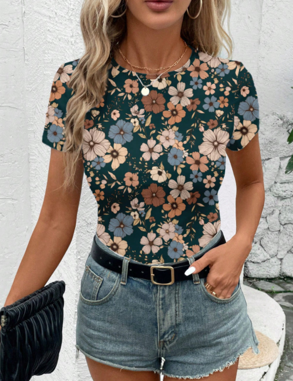 Tricou Shein, mix culori