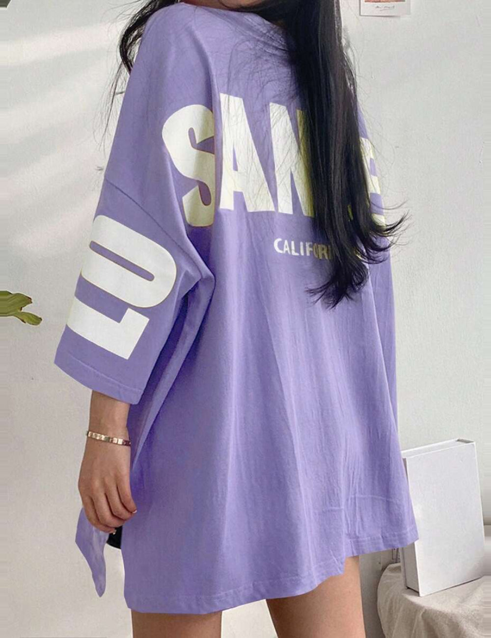Shein DAZY póló, lila