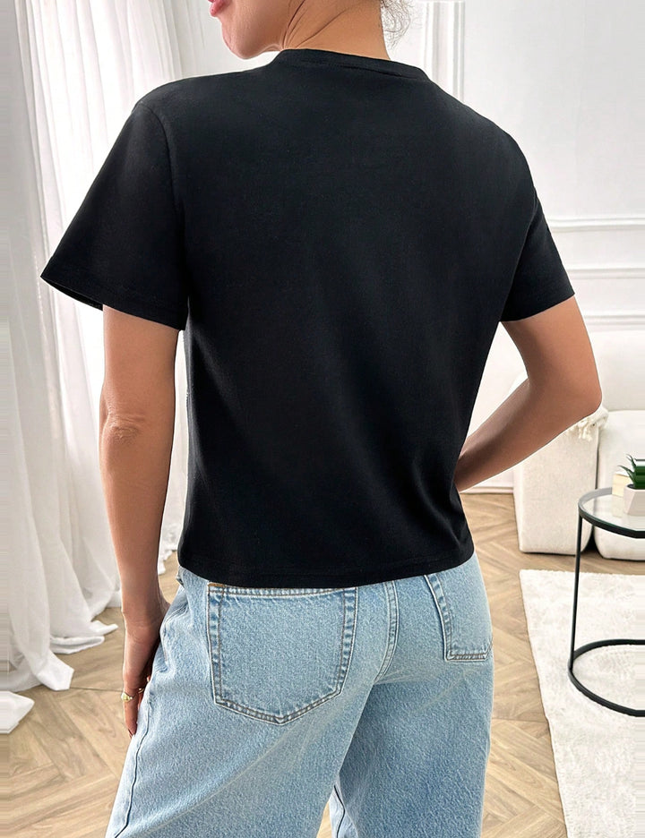 Tricou SHEIN, negru