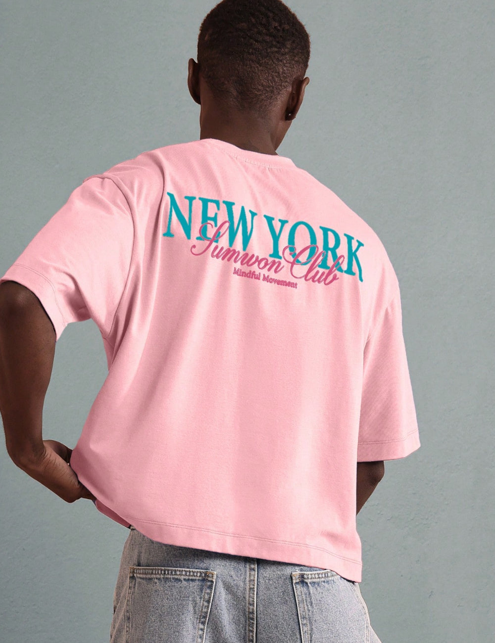 Tricou Shein SUMWON, roz