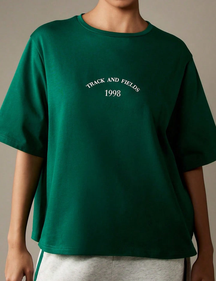 Tricou Shein Missguided, verde