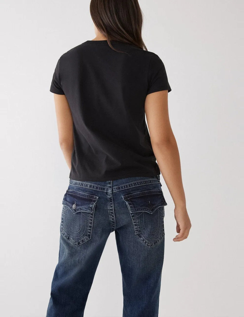 TRUE RELIGION póló, fekete